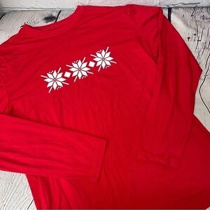 Sleepy time PJs winter snowflake large